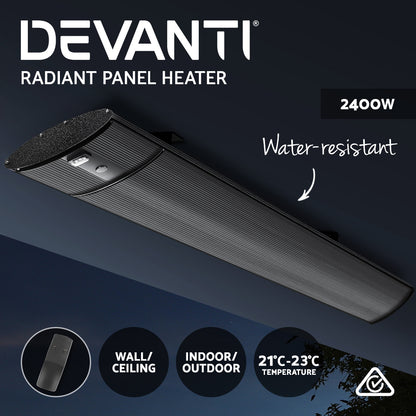 Devanti 电辐射带加热器户外 2400W