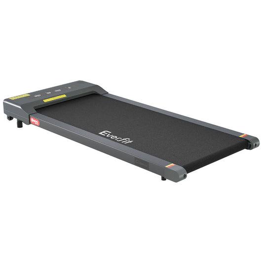 Everfit Treadmill Electric Walking Pad Under Desk Home Gym Fitness 400mm Grey