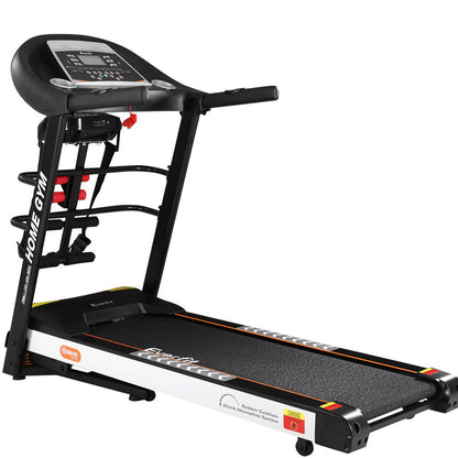 Cinta de correr eléctrica Everfit para gimnasio en casa, máquina de ejercicios de fitness con masajeador de 450 mm