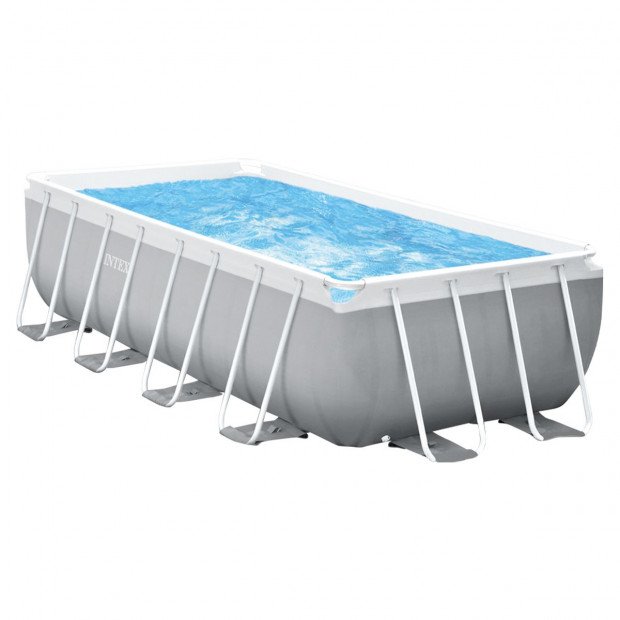 PISCINA RECTANGULAR INTEX CON MARCO PRISM DE 4,88 M X 2,44 M X 1,07 M