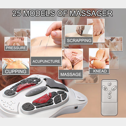 Electromagnetic Foot Massager Wave Pulse Massage Machine Circulation Booster