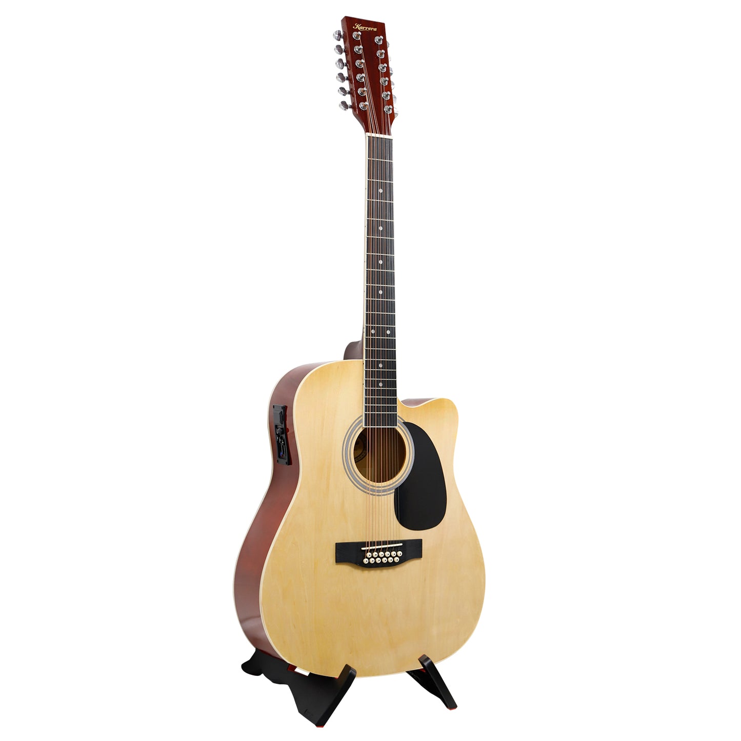 Karrera 12-String Acoustic Guitar with EQ - Natural