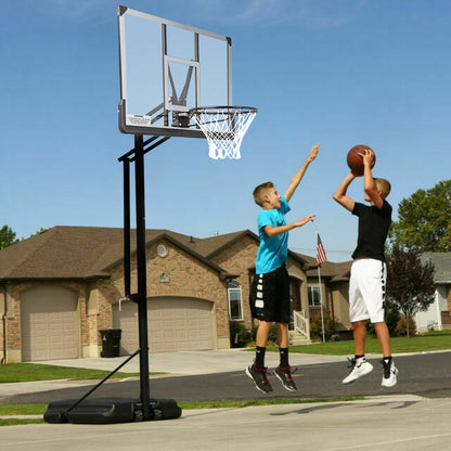 Aro de baloncesto portátil de altura regulable Kahuna para niños y adultos