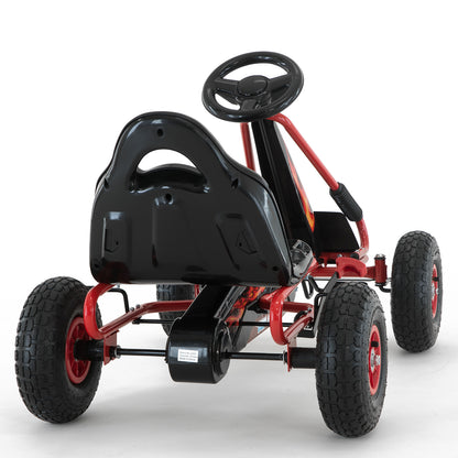 Kahuna G95 Kids Ride On Pedal-Powered Go Kart - Red