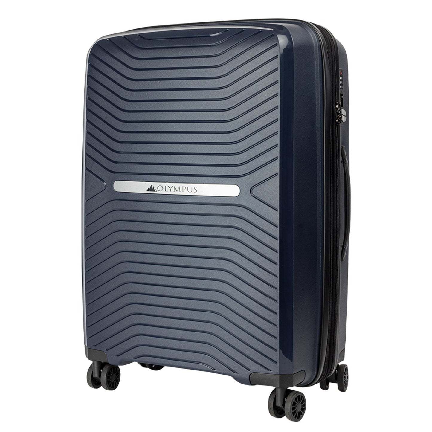 Olympus Astra 20in Lightweight Hard Shell Suitcase - Aegean Blue