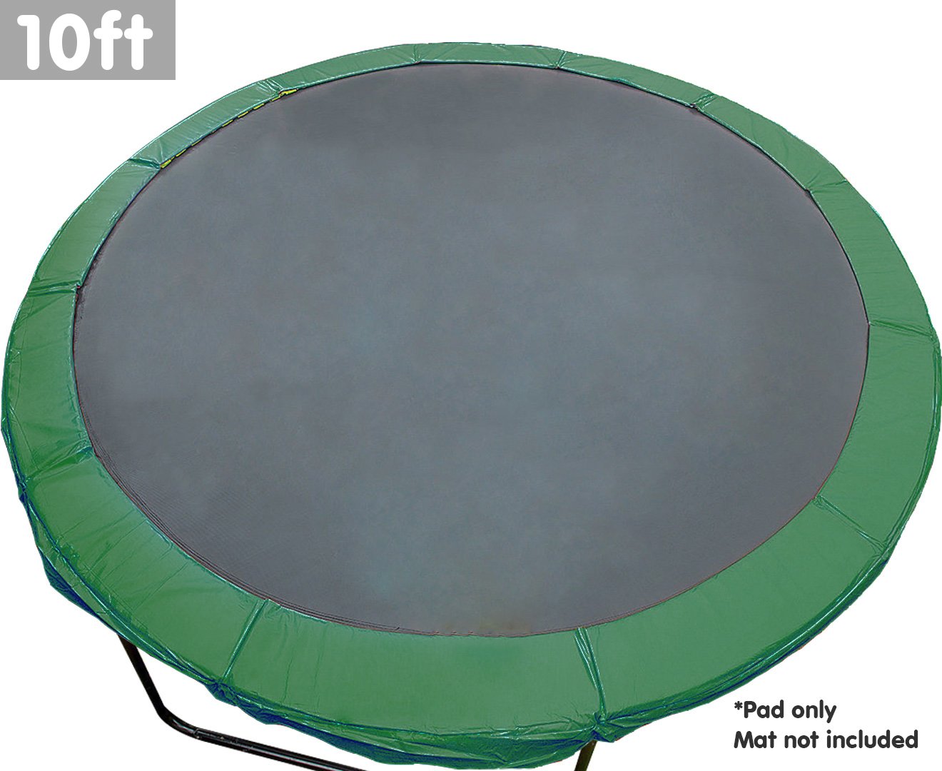 Kahuna 10ft Trampoline Replacement Spring Pad Round Cover - Green