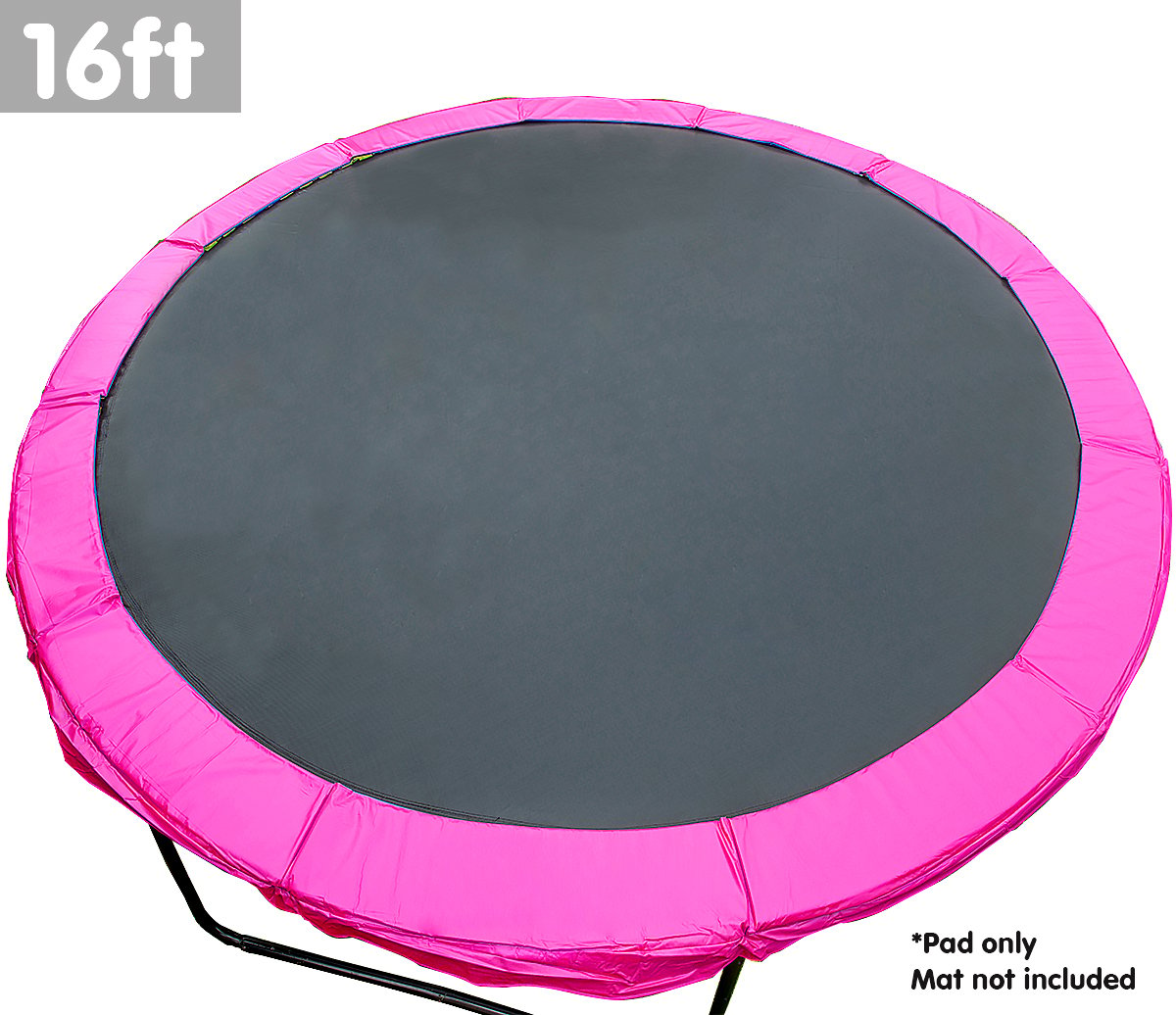Kahuna 16ft Trampoline Replacement Pad Round - Pink
