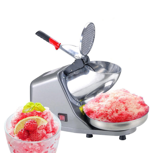300W Electric Ice Crusher Shaver StainlessSteel Blade Cone Maker Kitchen machine