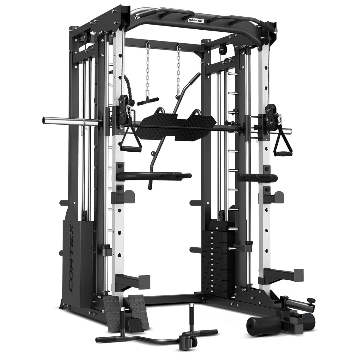 CORTEX SM25 Multi Gym (Dual Stack Functional Trainer, Smith Machine, Half Rack)