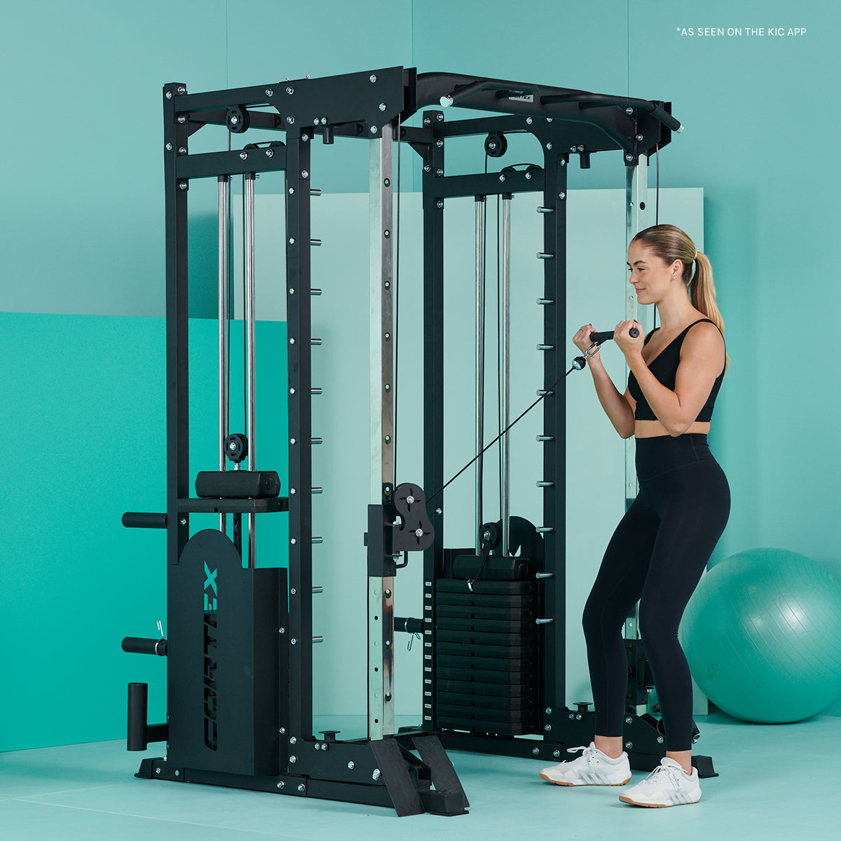 CORTEX SM25 Multi Gym (Dual Stack Functional Trainer, Smith Machine, Half Rack)