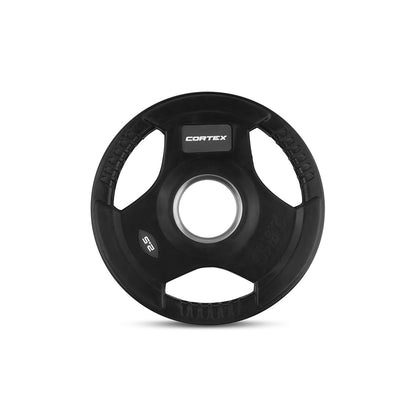 CORTEX 80kg Tri-Grip 50mm Olympic Plate Set