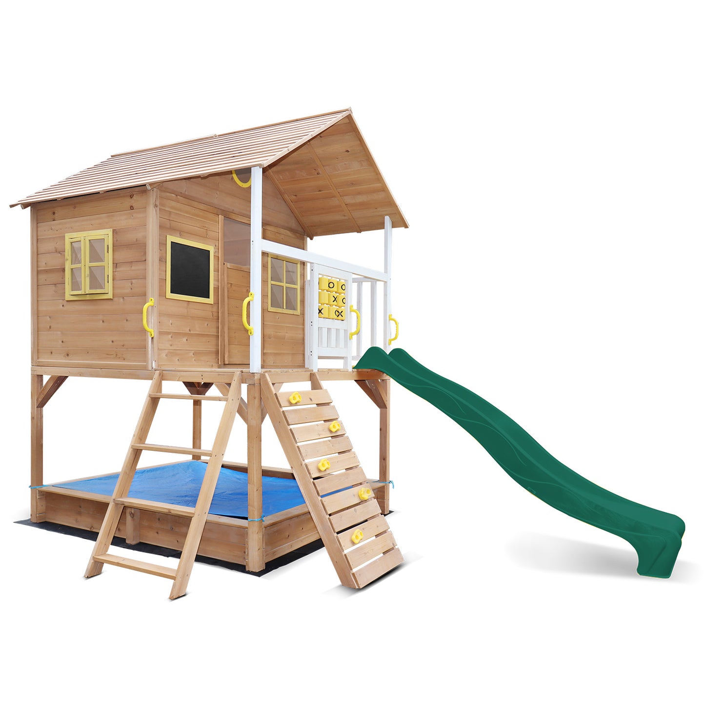 Lifespan Kids Warrigal Cubby House - Green Slide