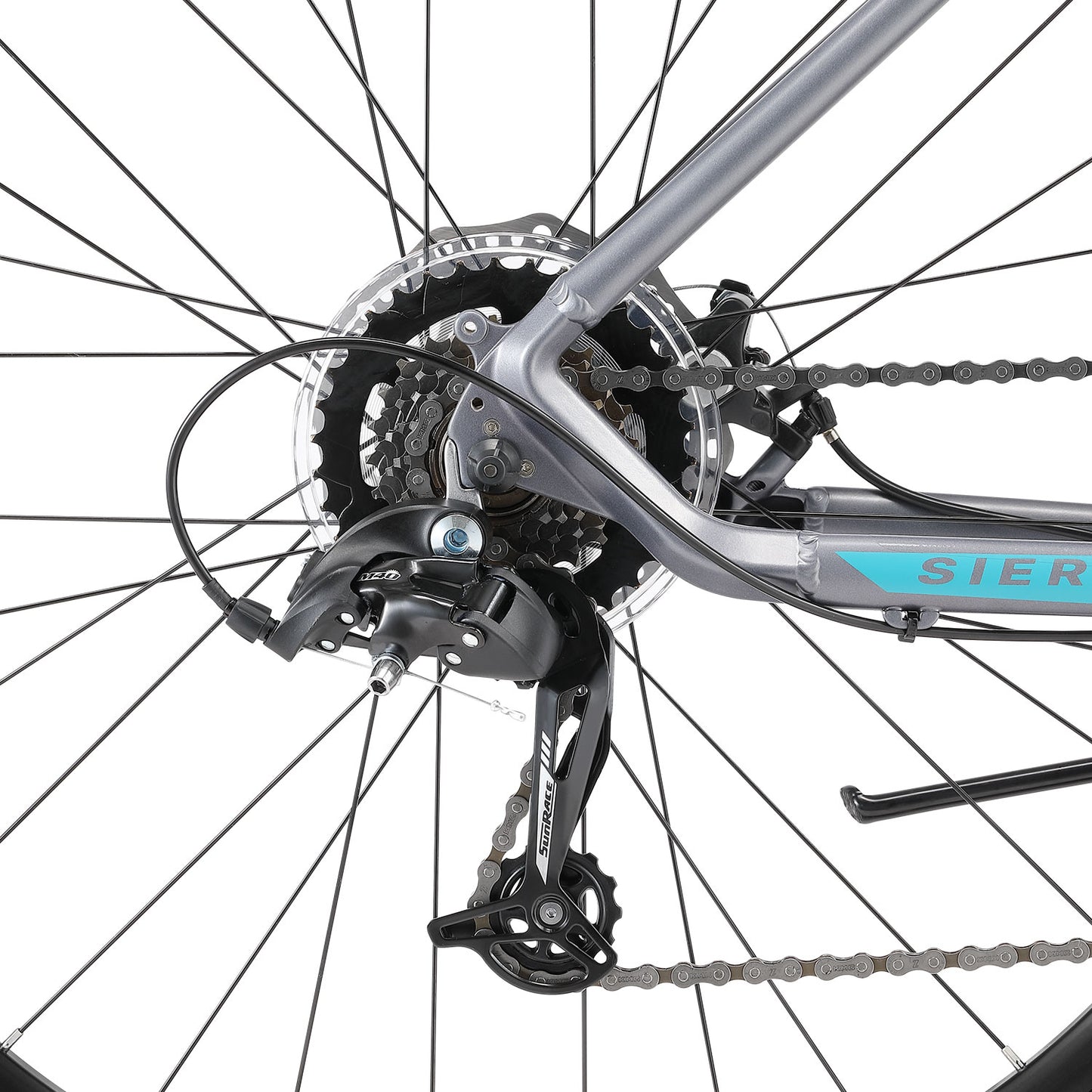 Progear Bikes Sierra Adventure/Hybrid Bike 700c*17" in Graphite