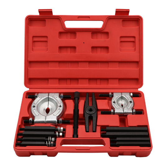 12 Piece Bearing Splitter Gear Puller Fly Wheel Separator Tool Kit Set With Box