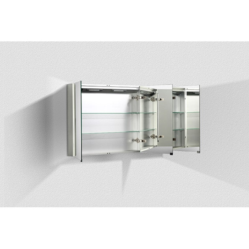 Belbagno Smart LED 3 doors shaving cabinet