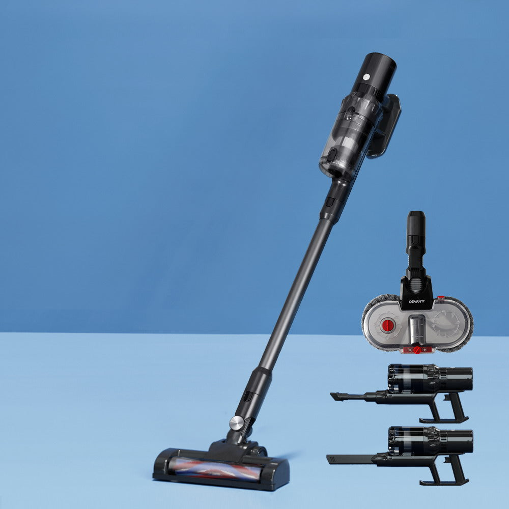 Devanti Handheld Vacuum Cleaner Mop Head 350W Grey